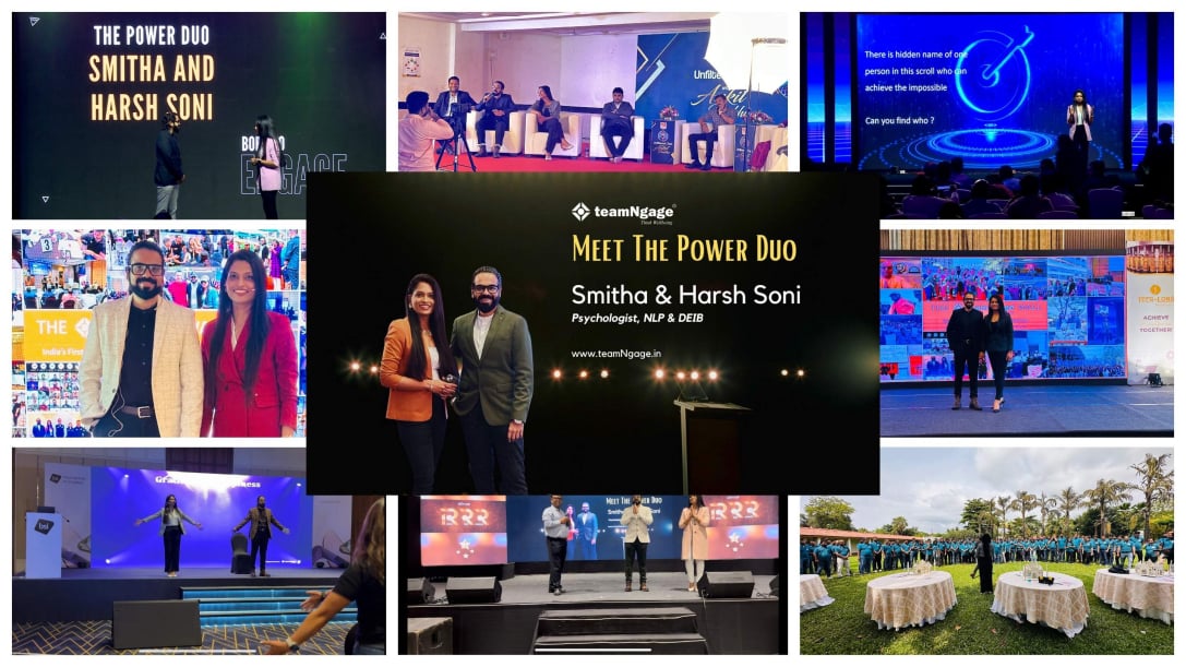 Motivational speakers in Mumbai Smitha and Harsh conference and events