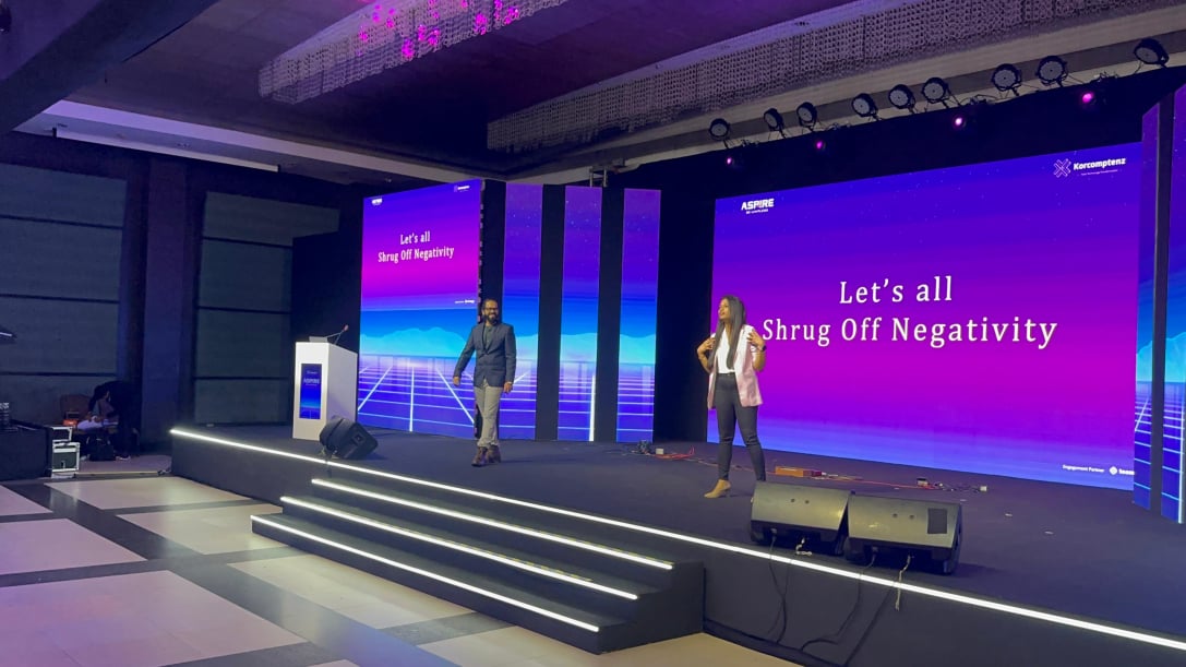 Motivational speakers in Mumbai Smitha and Harsh Soni sales conference